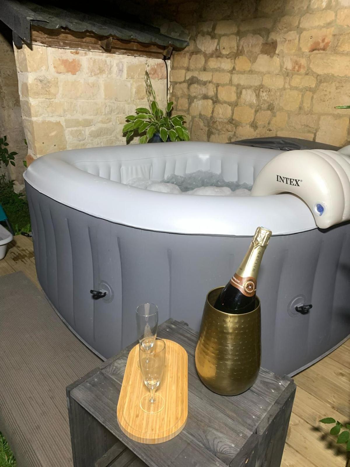 Bulles Et Belle Etoile Spa Proche De Caen Sainte-Croix-Grand-Tonne Zewnętrze zdjęcie